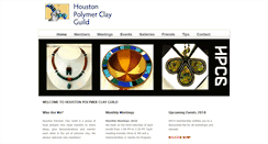 Desktop Screenshot of houstonpolyclay.org